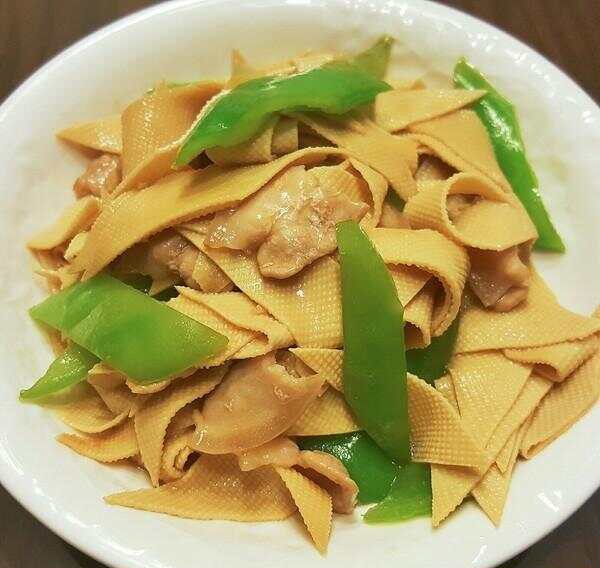 尖椒豆皮